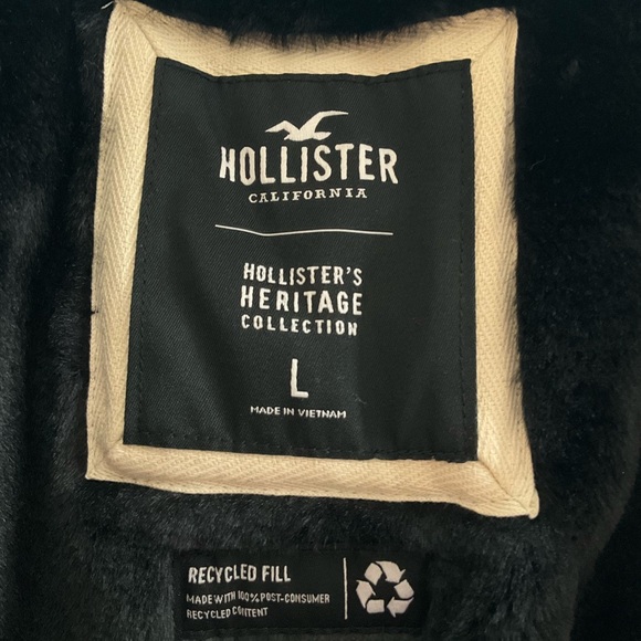 RARE Hollister’s Heritage Collection NWOT Women’s Winter Coat - Size L - Picture 2 of 5